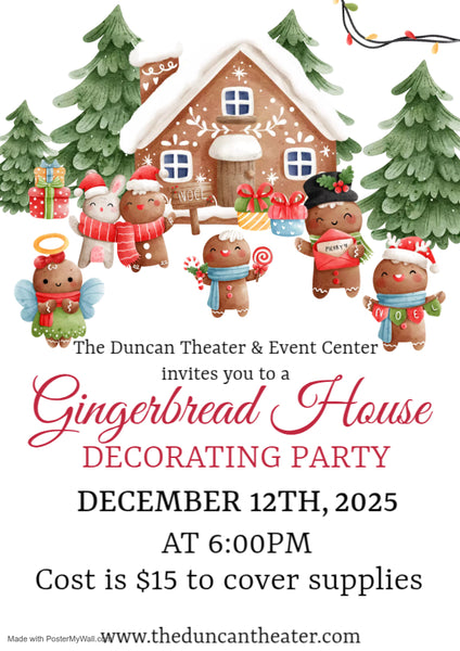 Dec 12 - Gingerbread House Decorating Party
