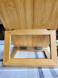 Bamboo Chef's Easel, Cookbook Stand, iPad Tablet Holder, Imperial Metric Conversions, Kitchen Recipe Board, Laser Engraved Decor, Custom